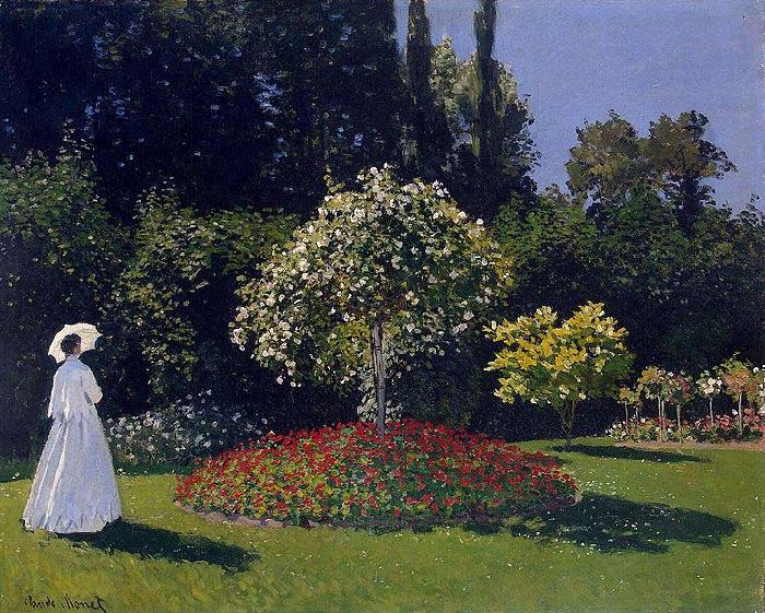 Claude Monet Woman in a Garden